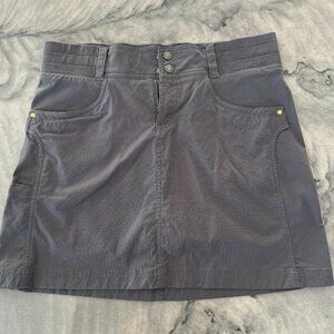 Title Nine Clamber Skort Gray Size 10